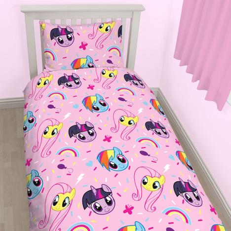 My Little Pony Equestria Reversible Single Duvet Cover Set Extra Image 2